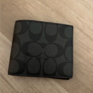 Black Coach Wallet